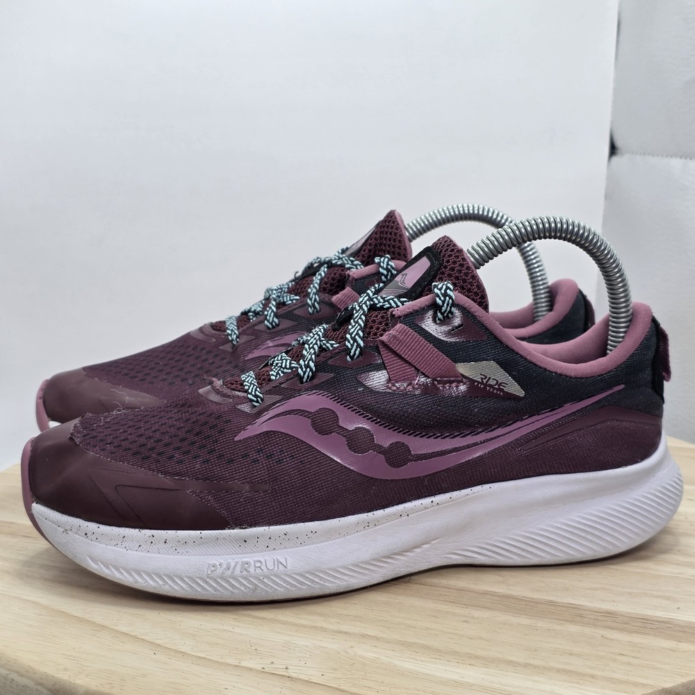 Womens Size 7 - Saucony Ride‎ 15 Shoes Red Training Running Walking Sneakers